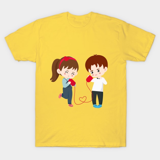 Valentines Day Special Collection 14 Feb Gifts T-Shirt by Starsid